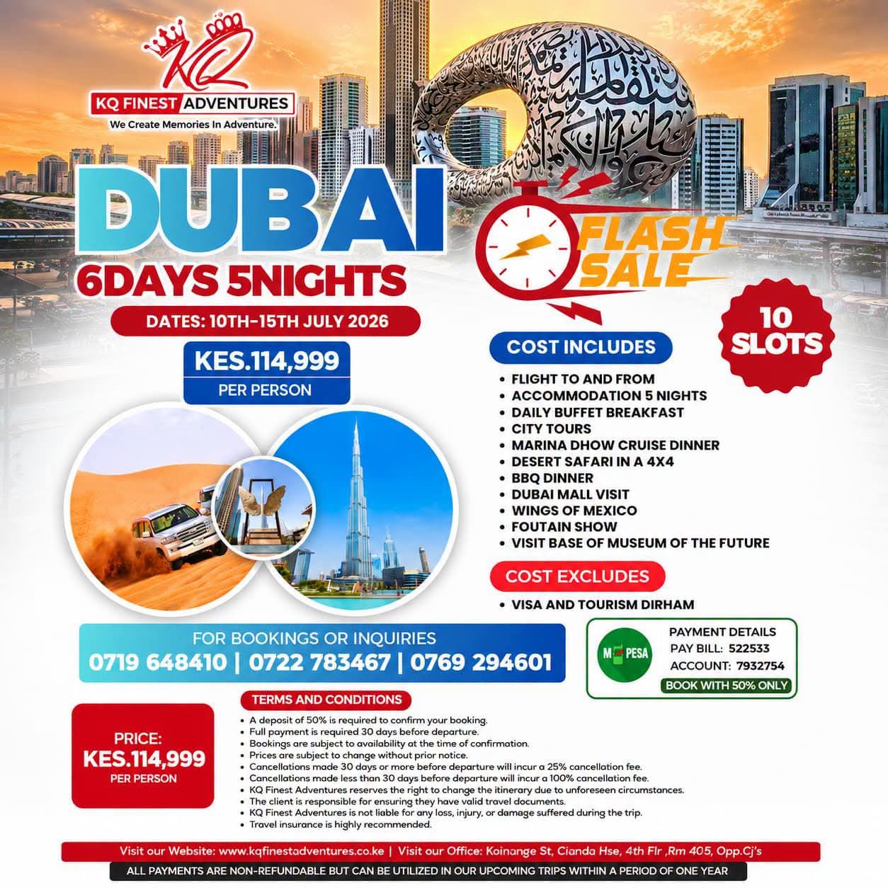 Twende Dubai poster
