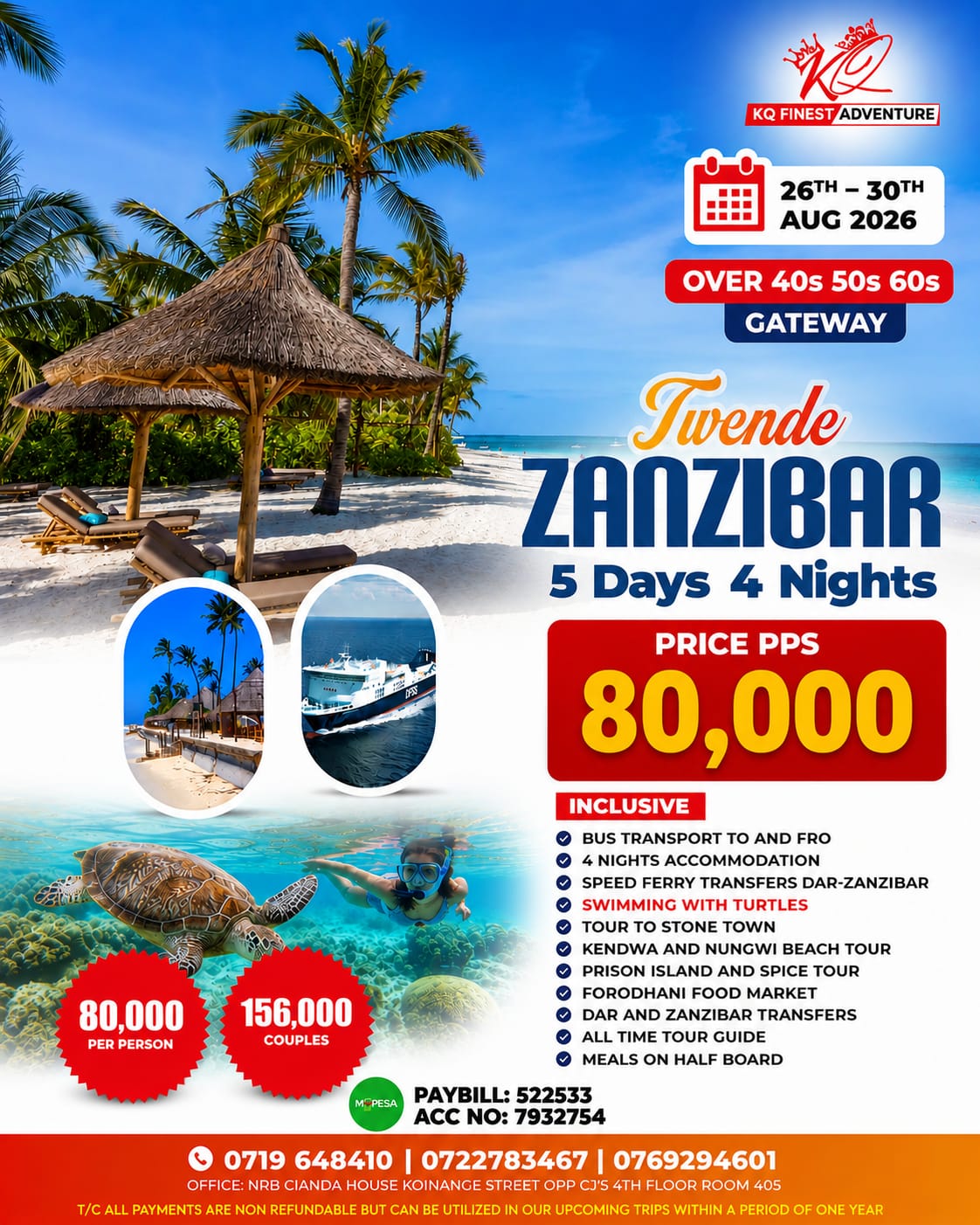 Twende Zanzibar poster