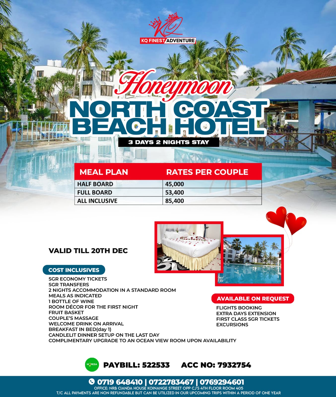 Honeymoon-northcoast Beach poster