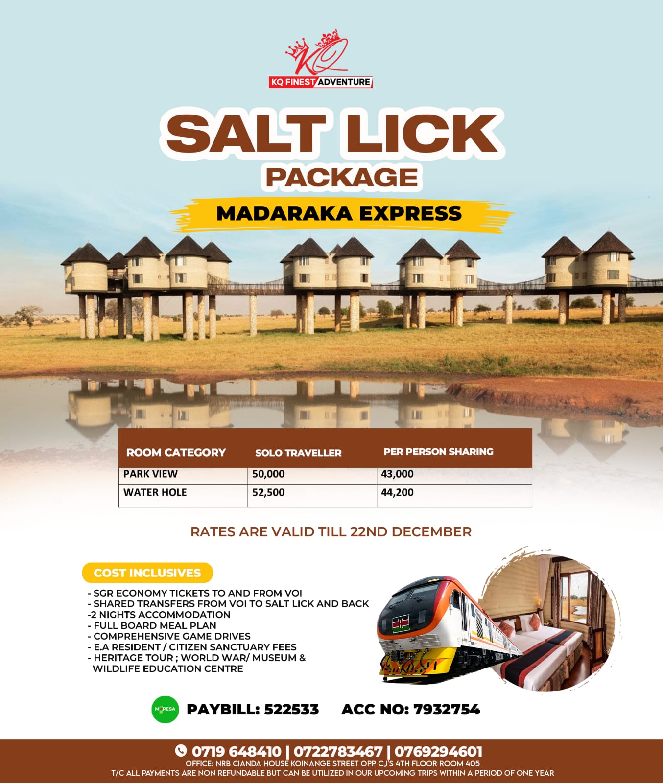 Salt Lick Madaraka Express poster