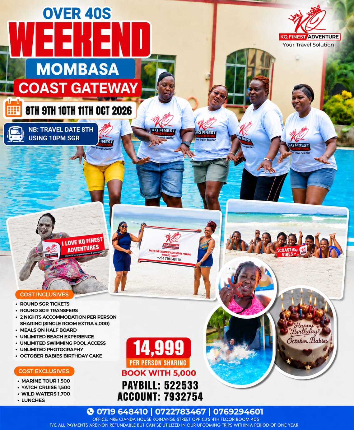 Oveer 40s Weekend Mombasa Coast poster